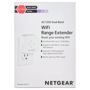 NETGEAR AC1200 WiFi Range Extender, Wall-plug (EX6110)