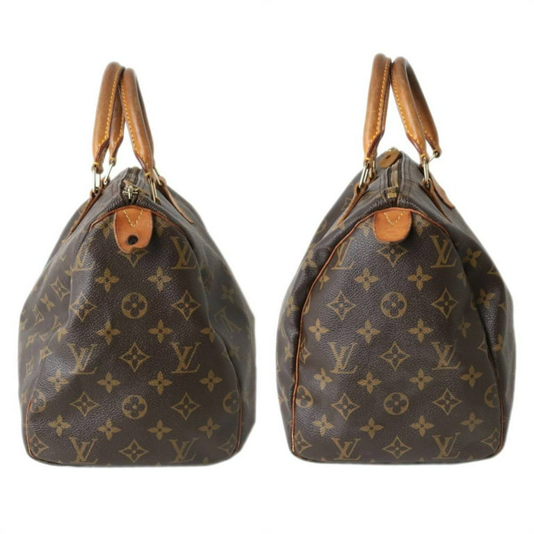Auth Louis Vuitton Monogram Speedy 30 Hand Bag Boston Bag M41526 Used