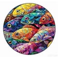 thumbnail image 5 of Acrylic Puzzle Suncatcher 83 Pieces Glowing Haven Sun Catchers Puzzle DIY SunCatchers Puzzles Window Hanging Home Garden Decor, 5 of 9