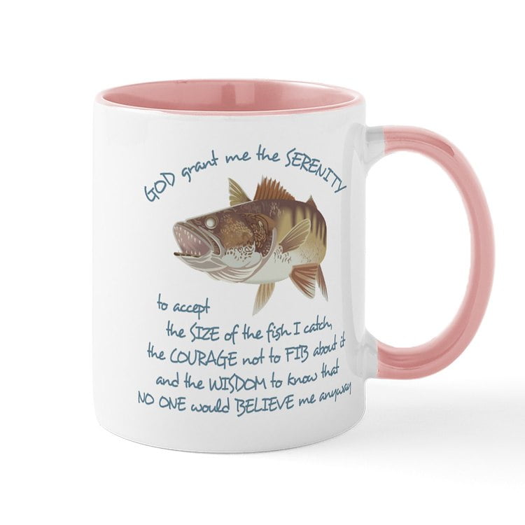 CafePress A Fishermans Prayer Mug 11 oz Ceramic Mug Novelty