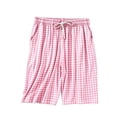 thumbnail image 3 of Axiiglly Cotton Shorts for Woman Comfy Soft Pajama Shorts Solid Color Lightweight Summer Shorts Drawstrings Elastic Waist Shorts Vacation Casual Beach Short with Pockets, 3 of 8