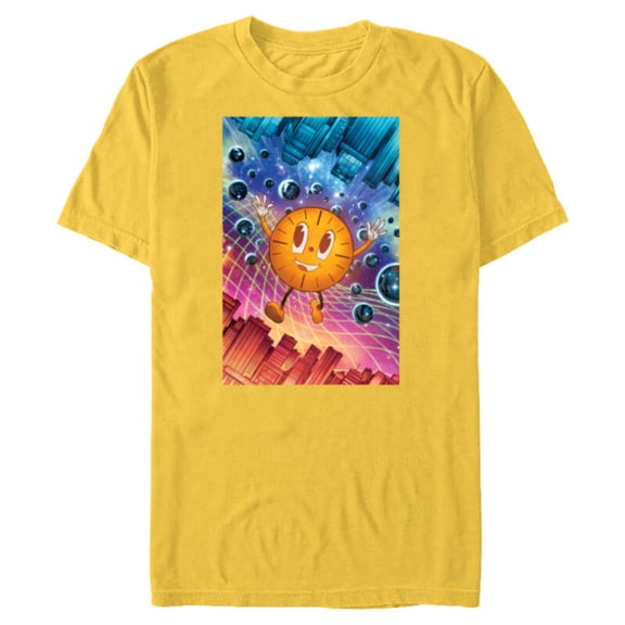 Marvel Studios Loki Season 2 TVA Miss Minutes Two Worlds - Short Sleeve Blended T-Shirt for Adults - Customized-Yellow