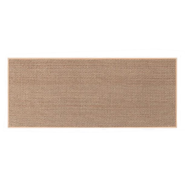 Alfombra de cocina alfombra antideslizante lavable pasillo cocina antideslizante lino yute alfombras de cocina para antes de lavar alfombras de cocina sala de estar y alfombras de suela de goma