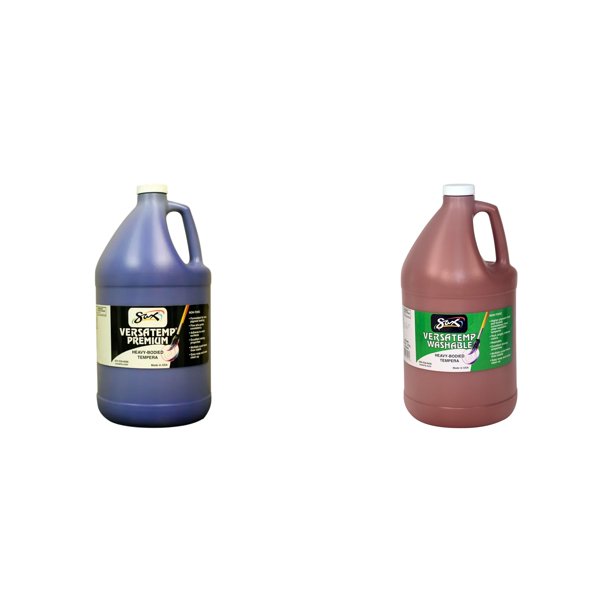 Pinturas al temple Casafoyer Versatemp Premium 3,78 L azul y marrón