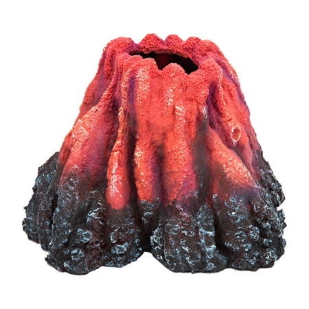 Penn Plax RR205 Volcano with Airstone Resin (Best Airstone For Aquarium)