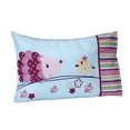 thumbnail image 7 of Everything Kids Hoot Hoot Pink, Aqua and Green 4 Piece Toddler Bed Set, 7 of 7