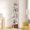 White, variant on YINGYING 5-Tier S-Shaped Corner Bookshelf, Modern Freestanding Curved Display Rack for Home Office, Living Room, Bedroom,