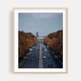 thumbnail image 2 of The Road to Brandenburg Gate - Berlin Germany Photography Cityscape Architecture Autumn Street Photography Travel Poster Vintage Scenic Unframed Wall Art Print 24 x 30 inches, 2 of 13