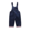 thumbnail image 6 of Ruyang Baby Toddler Boys Adjustable Denim Pants New Born Kids Denim Overalls Jumpsuits Cute Bunny Outdoor Bib Shortalls Jean Overalls, 6 of 9