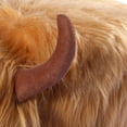 thumbnail image 6 of Leejay Highland Cow Animal Ottoman with Storage for Kids Room,Brown(Set of 2), 6 of 6