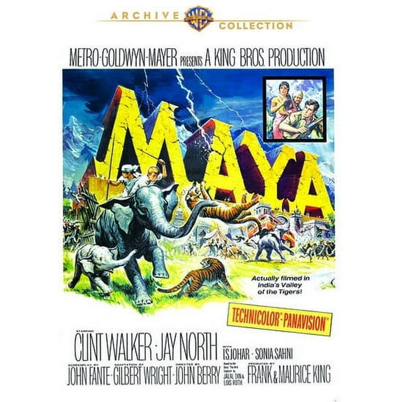 Maya (DVD), Warner Archives, Action & Adventure