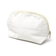thumbnail image 1 of Oval Cotton Muslin Cosmetic Makeup Bag, 5-1/2-Inch, Gold, 1 of 1