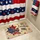 thumbnail image 5 of CaiYueKe Independence Day Floor Mat July 4th Patriotic Rug Non-Slip Kitchen Bathroom Mat Washable Indoor Outdoor Doormat for Holiday Decor Home Entryway Decorations, 5 of 7