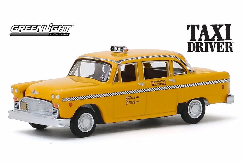 1975 Checker Taxicab, Taxi Driver - Greenlight 44860/48 - 1