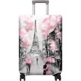 thumbnail image 1 of Travel Luggage Cover Suitcase Protector Fits 18-32 Inch Luggage Wheel Covers Patterned Travel Related Items Flower Luggage Protector Elastic Luggage Anti-scratch Suitcase Cover L, 1 of 5