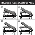 thumbnail image 3 of Mesa para Cama Plegable, Escritorio Portatil Laptop, Mesita Laptop con Portavasos y Ranura Inclinación Ajustable de 5 Niveles Comer, Jugar, Estudiar Trabajar negro, 3 of 7