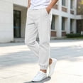 thumbnail image 5 of Diufon Boys School Uniform Pants Elastic Waist Straight Leg Loose Pants Dressy Casual Trousers with Pockets, 5 of 11