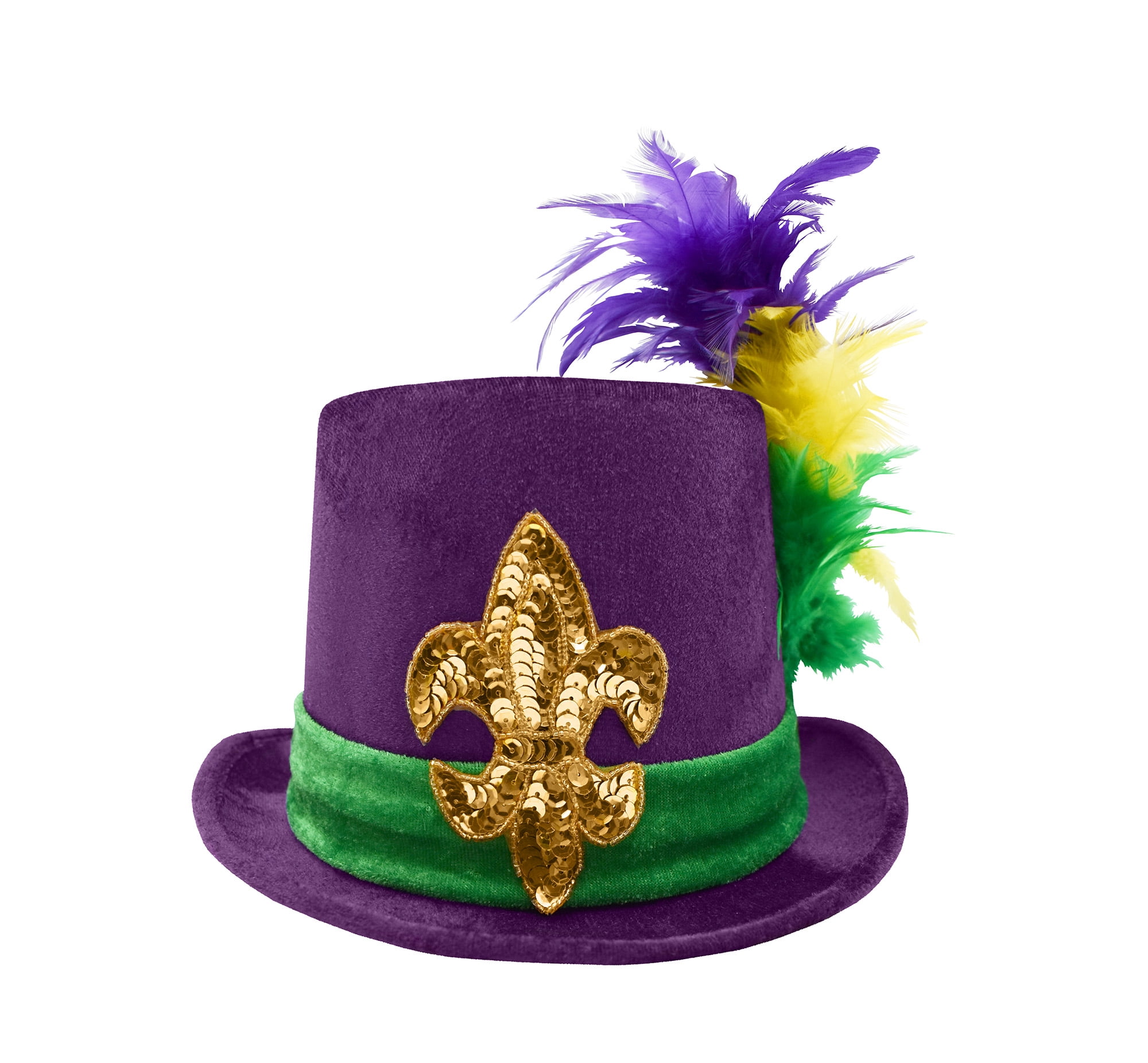 Mardi Gras Purple and White Fleur-de-lis Cap with embellishment Amazon.com: CRUOXIBB Colorful Fleur De Lis Patch Mardi Gras  main image 3