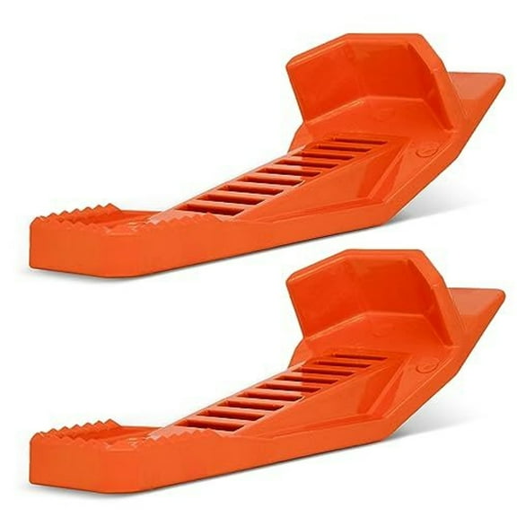 IMPRESA Pack of 2 Drywall Lift Kicker Multi-Tool - Orange, Aluminum XL Foot Lever, Drywall Foot Pedal - Built-In Rasp for Smooth Edges - Sheet Rock Rasp - Door Fitting Support Door Lever