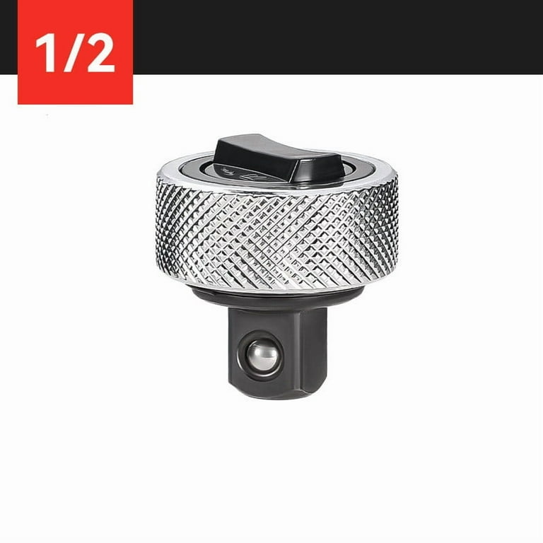 3/8 Drive Palm Ratchet - Chrome Plated Compact Hand Tool For Tight Spaces