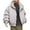 Grey, variant on Deconstruct Loose Thickened Collar Winter Coat For Warmth And Style
