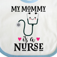 thumbnail image 4 of Inktastic Nurse Mom Kids Nursing Girls Baby Bib, 4 of 4
