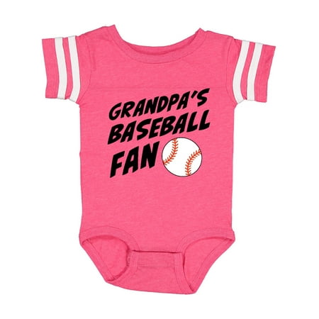 

Inktastic Grandpa s Baseball Fan Gift Baby Boy or Baby Girl Bodysuit