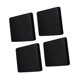 thumbnail image 5 of 4 Piezas Funda de Cojín para Sofá Elástica Protector de Muebles Decorativa para Sala de Estar Material Seda de Leche Adecuada para Uso en Hogar Oficin Negro, 5 of 8