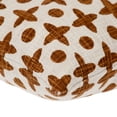 thumbnail image 3 of Nassau Collection Abstract Print Cotton Throw Pillow - 18" - Brown and Beige, 3 of 4