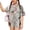 Gray, variant on Grblisyd Girls Two Piece Sets Camo Maple Leaf Print Clothes Loose Short Sleeve Crew Neck Tshirts and Elastic Waist Shorts Casual Summer Outfits Size 7-8