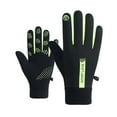 thumbnail image 3 of Hvmvliv Winter Gloves Outdoor Warm Gloves for Unisex Winter Skiing Windproof Water-Proof Touchs Screen Gloves with Thermal Soft Knit Lining Long Finger Insulation Gloves B, 3 of 4