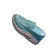 thumbnail image 4 of Chaussures Décontractées pour Femmes Confortables à Enfiler Douces pour Intérieur pour Travail Décontracté Confortables Marche Extérieure Vert 35, 4 of 8