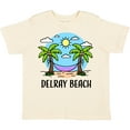 thumbnail image 3 of Inktastic Summer Vacation in Delray Beach Boys or Girls Toddler T-Shirt, 3 of 5