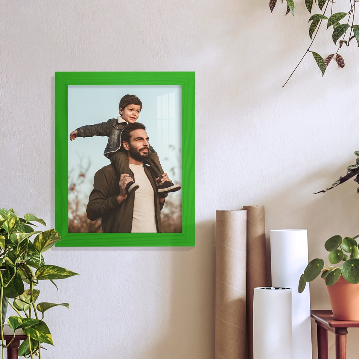 8x10 Wood Grain Picture Frame - Rainforest