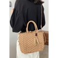 thumbnail image 4 of Kukuzhu Handwoven Straw Bag for Women Lightweight Shopping Tote Handbag Purse Boho Bag, 4 of 4