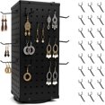 thumbnail image 1 of HOSASSPER Rotating Pegboard Display Stand, 1 of 5