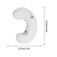 thumbnail image 3 of U-Shape Calming Pillow for Pets,Soft Fluffy Decorative Curved Plush Cushion, 3 of 6