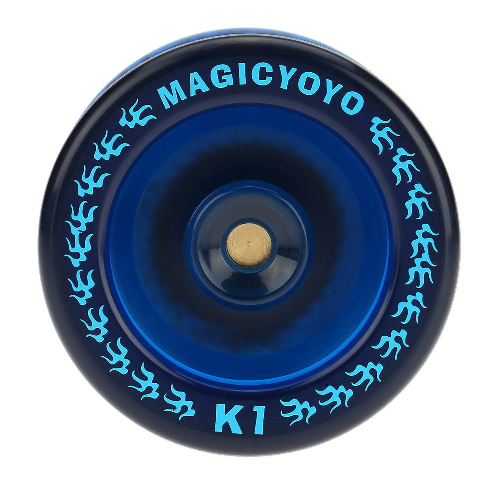 Professional Auto Return YoYo K1-Plus with Yoyo Sack + Strings, Beginner String Trick Yo-Yo, 1 Yo-Yo (Blue) - image 2 of 6