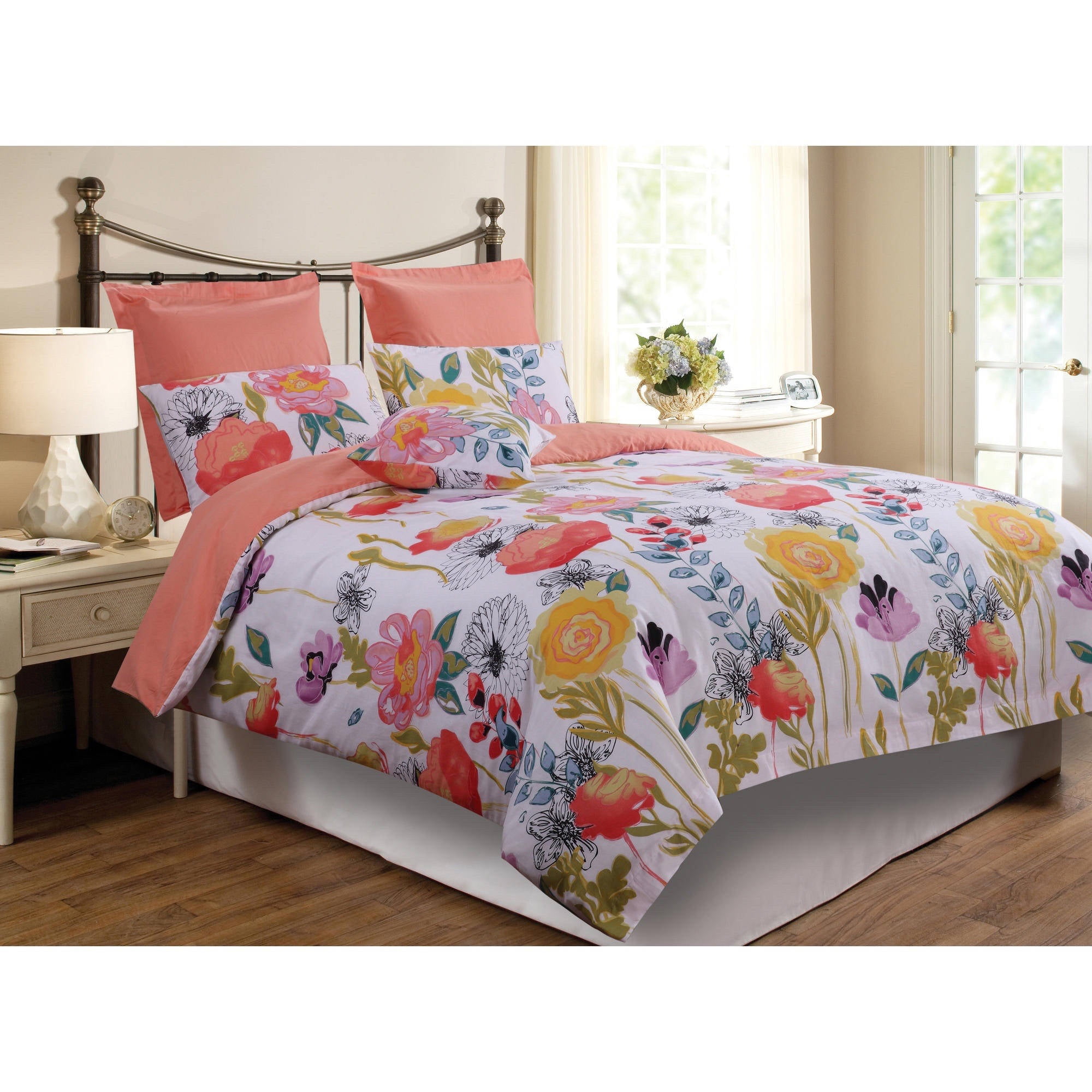 Global Trends Wildflower Duvet Cover Set Com
