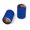 Blue, variant on Superman Classic S Shield Logo Motorcycle Bicycle Bike Tire Rim Wheel Aluminum Valve Stem Caps