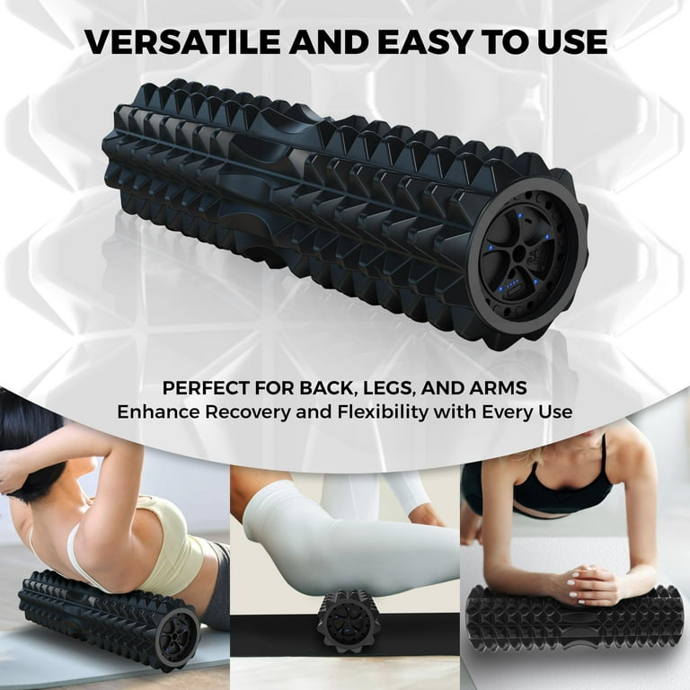 Nordic Lifting Vibrating Foam Roller – 5-Speed Deep Tissue Back