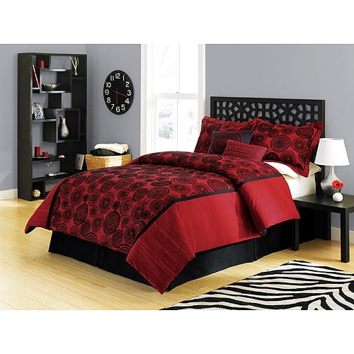 Hometrends Queen Nadris Comforter Set 4 Piece Walmart Com