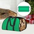 thumbnail image 6 of Firewood Transport Tote Log Carrier Outdoor Storage Waterproof PE Material for Fireplace Camping Backyard, 6 of 9