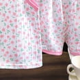 thumbnail image 2 of Quealent Girls Pajamas Flutter Sleeve Toddler Girl Summer Pajamas 2 Piece Pjs Set Sleepwear for Girls 3-10 Years (Pink, 4-5 Years), 2 of 6