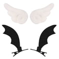 thumbnail image 1 of PIXNOR 2 pares de horquillas con alas de ángel y alas de diablo pinzas para el cabello pinzas antideslizantes preciosas pasadores para el cabello, 1 of 7