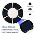 thumbnail image 4 of Solar Power Flag Pole 42 LED Light - Powerful Solar Panels, Long Lasting Self Charging Battery, 42 Ultra Bright LEDs, Waterproof & Auto On Off, 4 of 7