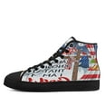 thumbnail image 3 of Jesus Christ Cross Christmas Be Still Know That I Am God High Top Canvas Shoes Sneakers Black Size 13, 3 of 7