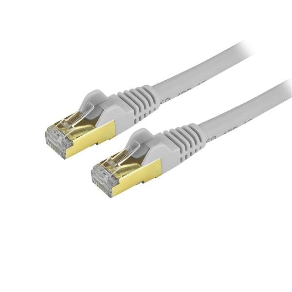 RJ45 UTP Molded Category 6 Network/Patch Cord w/Strain Relief/Fluke Tested UL/TIA Certified 650MHz 100W PoE+ Red CAT 6 Gigabit Ethernet Wire C6PATCH50RD StarTech.com 50ft CAT6 Ethernet Cable 