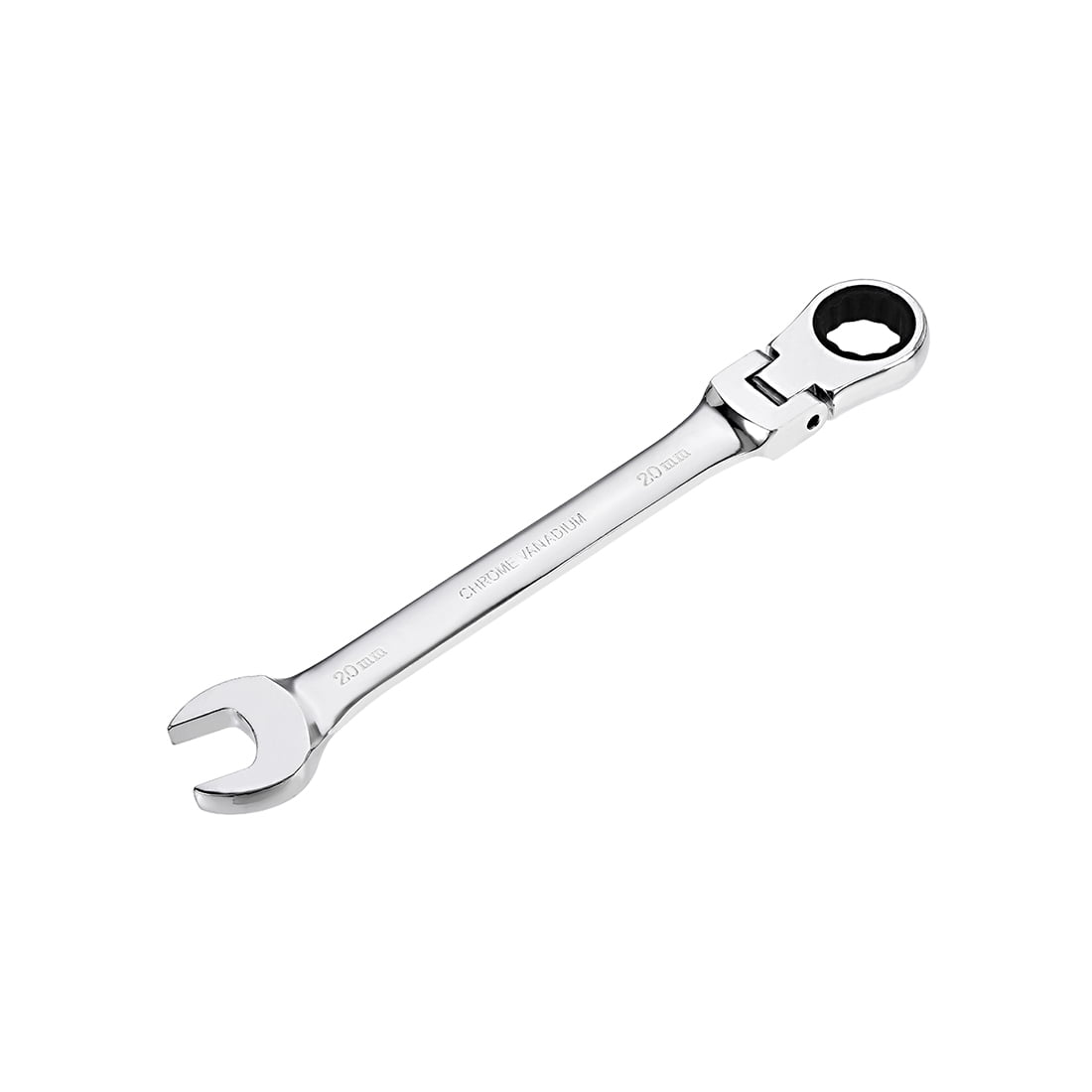 6MM-20MM Manual Dual Purpose Adjustable Head Ratchet Wrench Rotatable Tooth Gear 