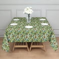 thumbnail image 3 of Green Bigfoot and Tree Pattern Square Tablecloth,Waterproof Square Table Cover,Wipeable Spillproof Washable Table Cover for Home Kitchen Party Decor 60"x60"(152x152cm), 3 of 6